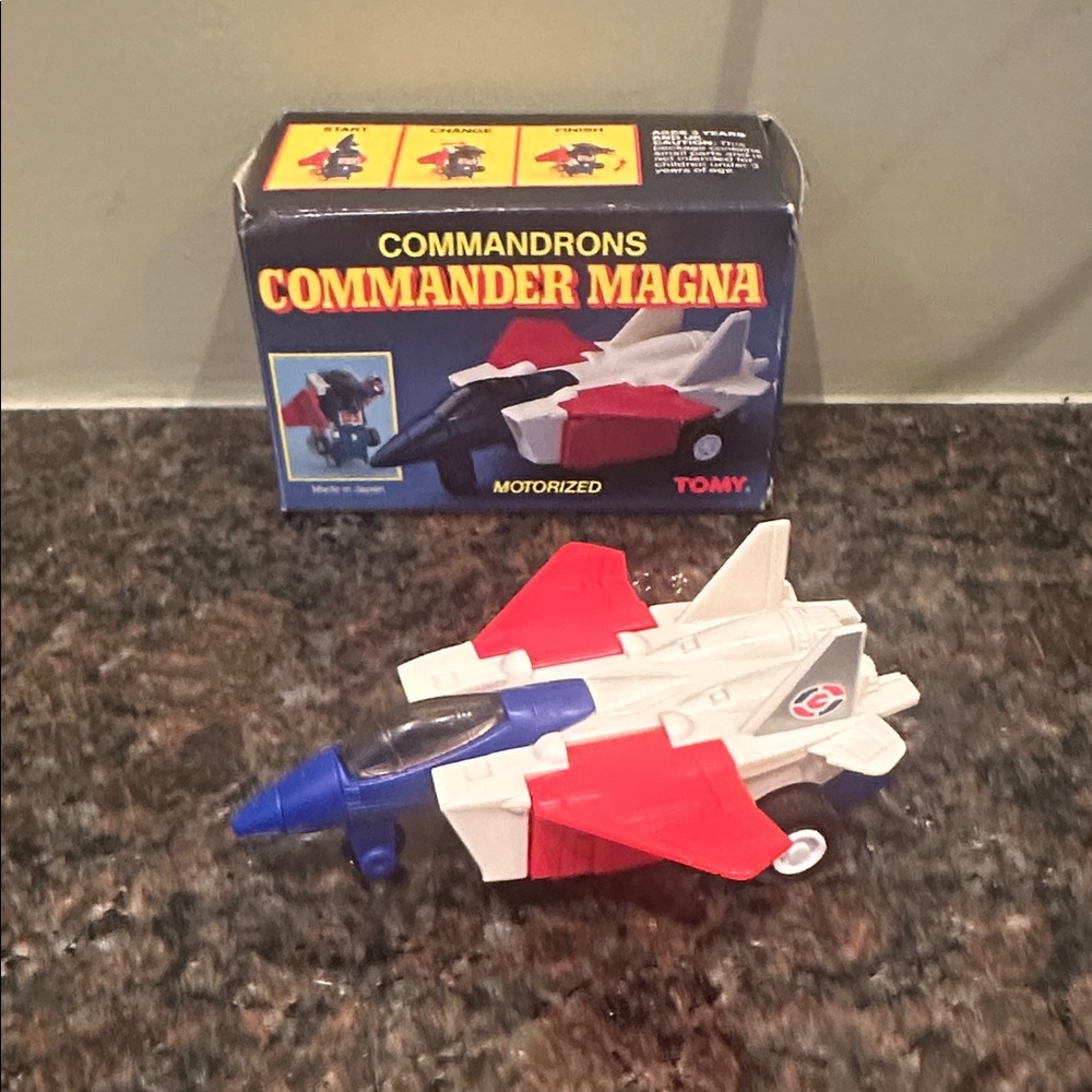 Tomy McDonald’s Commandrons Commander Magna Kids Motorized Jet
